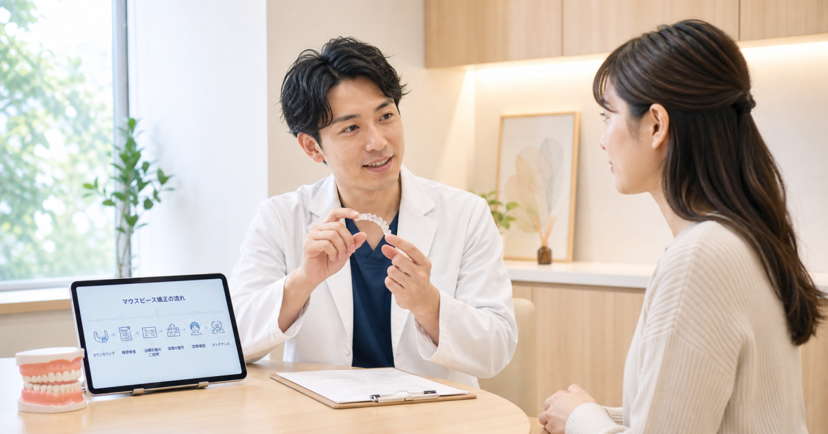 口ゴボや出っ歯はマウスピースで治る？対応できる症例の違いを解説
