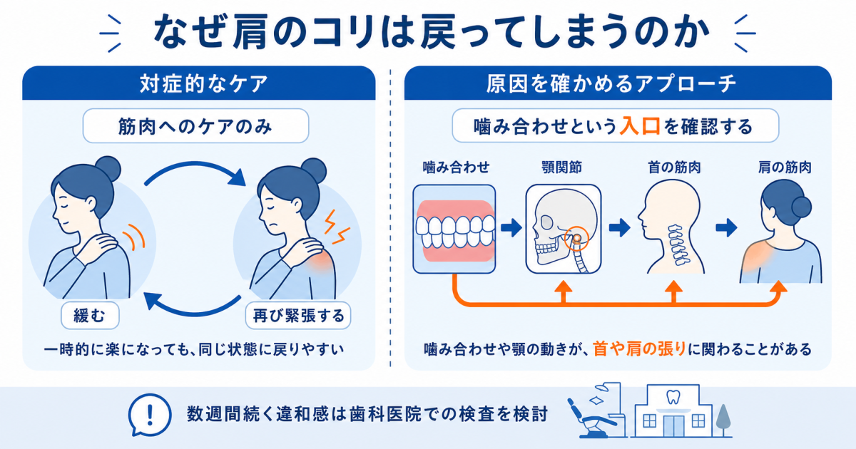 【誤解に注意】整体やマッサージで不調が根本解決しない理由
